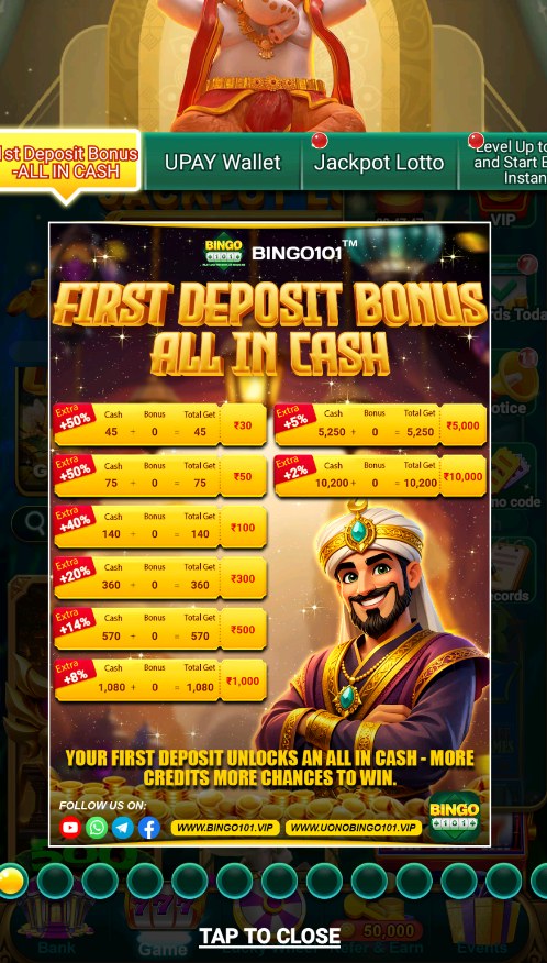 Casual Games inside Bingo 101